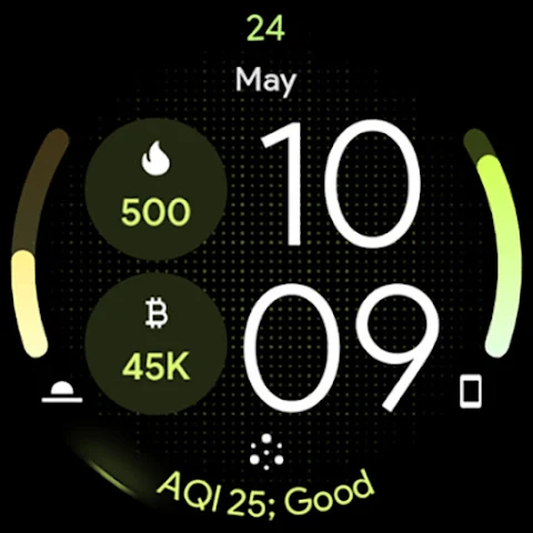 Material You 2: Watch face screenshot
