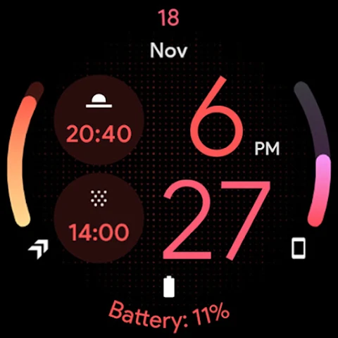 Material You 2: Watch face screenshot