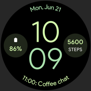 Material You Watch Face