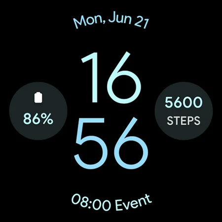 Material You Watch Face screenshot