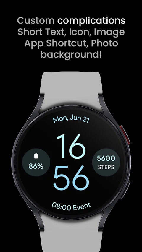Material You Watch Face screenshot