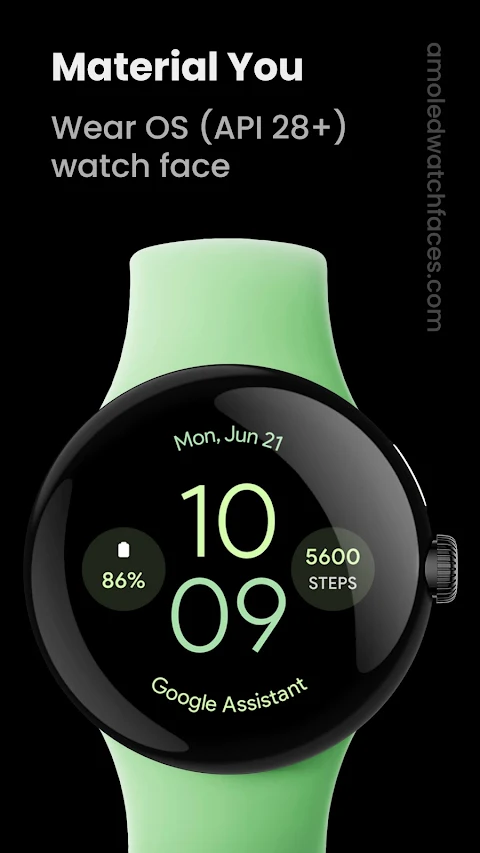 Material You Watch Face screenshot