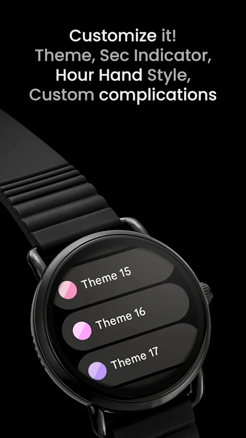 MNML Analog: Watch face screenshot