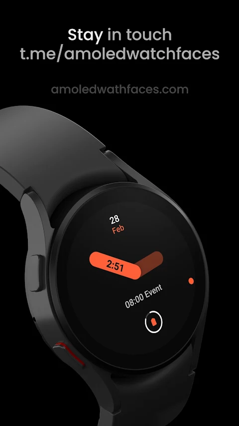 MNML Analog: Watch face screenshot