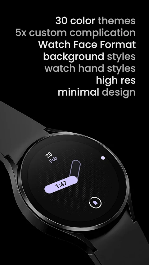 MNML Analog: Watch face screenshot