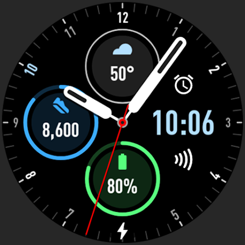 NANO x1: Watch face screenshot