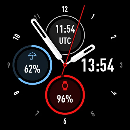 NANO x1: Watch face screenshot