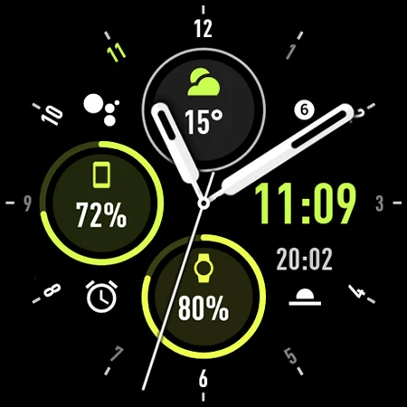 NANO x1: Watch face screenshot