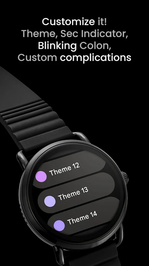 OS 3 Digital: Watch face screenshot