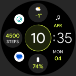 OS 3 Digital: Watch face