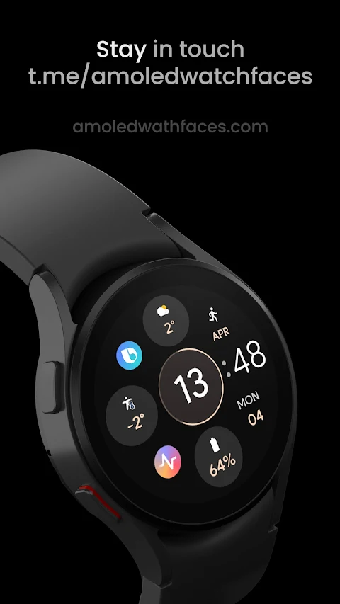 OS 3 Digital: Watch face screenshot