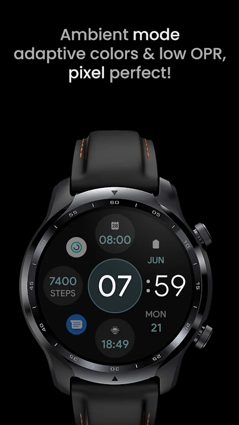 OS 3 Digital: Watch face screenshot