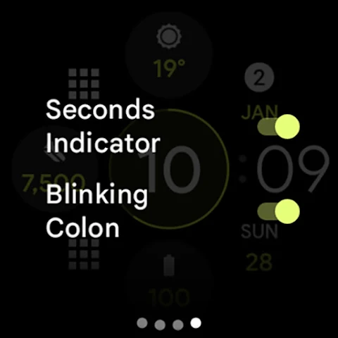 OS 3 Digital: Watch face screenshot