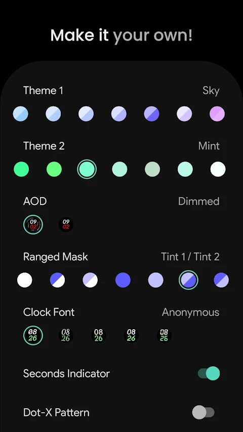 Perpetual Watch Face screenshot