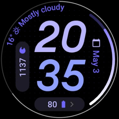 Perpetual Watch Face screenshot