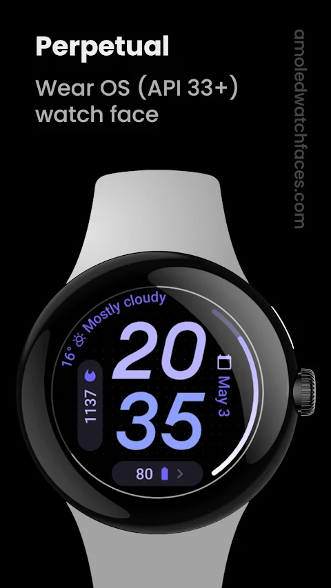 Perpetual Watch Face screenshot