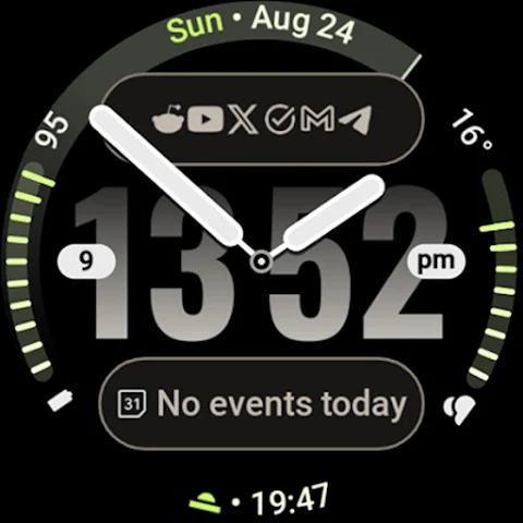 Pilot Watch Face screenshot