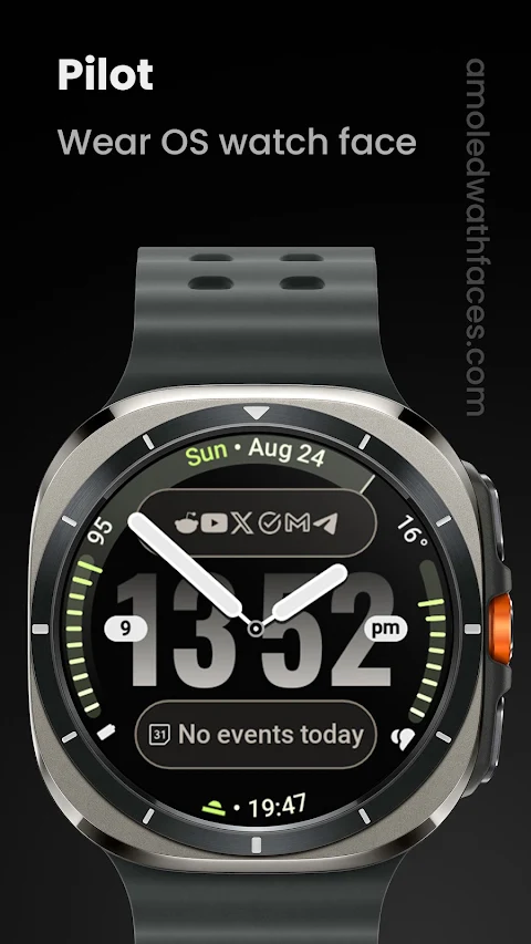 Pilot Watch Face screenshot