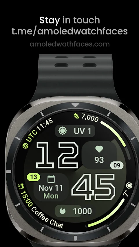 Pioneer Watch Face screenshot