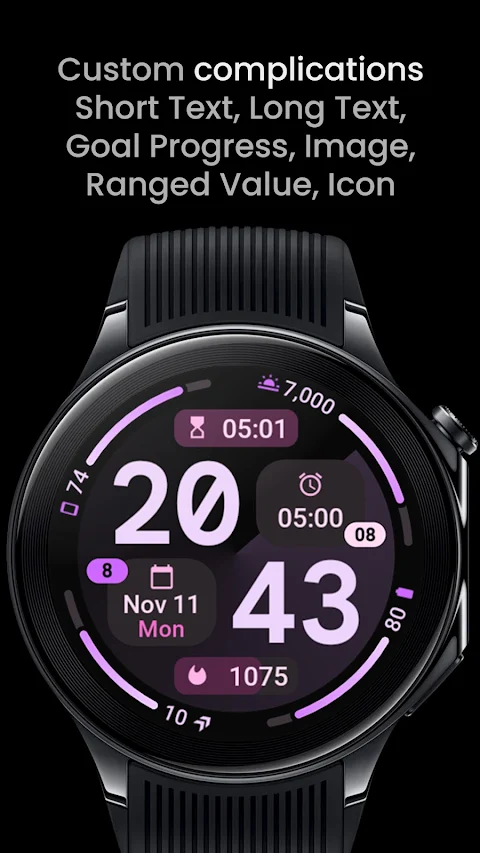 Pioneer Watch Face screenshot