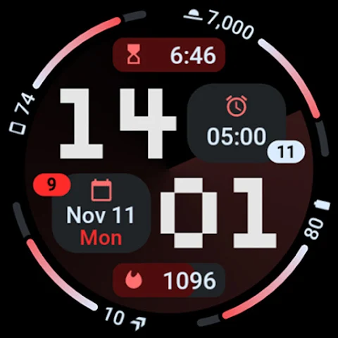 Pioneer Watch Face screenshot