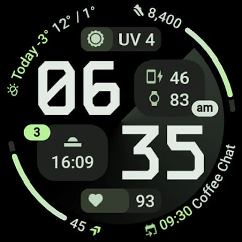 Pioneer Watch Face screenshot