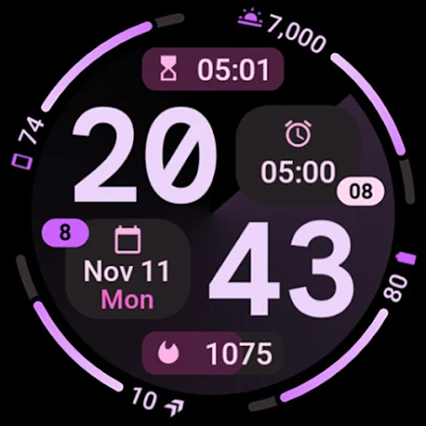 Pioneer Watch Face screenshot