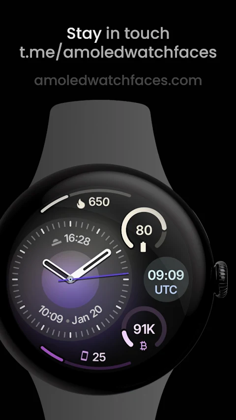 Pixel Analog 2 Watch Face screenshot