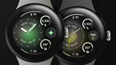 Pixel Analog 2 Watch Face screenshot