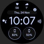Pixel OLED: Watch face