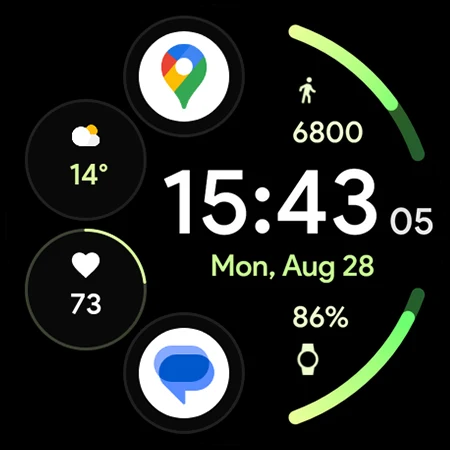 Pulse 2: Watch face screenshot