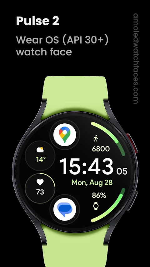 Pulse 2: Watch face screenshot
