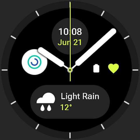 Simple Analog: Watch face screenshot