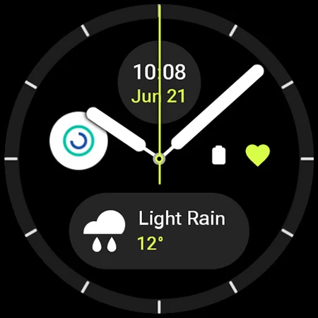 Simple Analog: Watch face screenshot