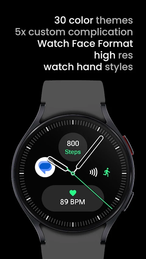 Simple Analog: Watch face screenshot