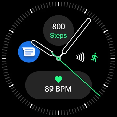 Simple Analog: Watch face screenshot
