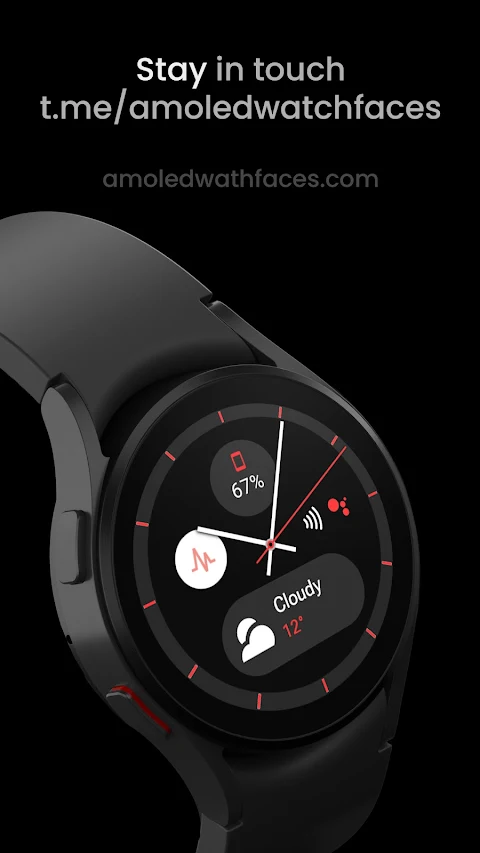 Simple Analog: Watch face screenshot