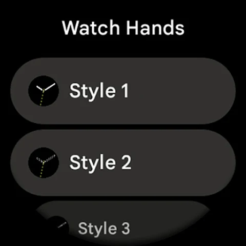 Simple Analog: Watch face screenshot