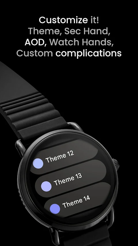 Simple Analog: Watch face screenshot