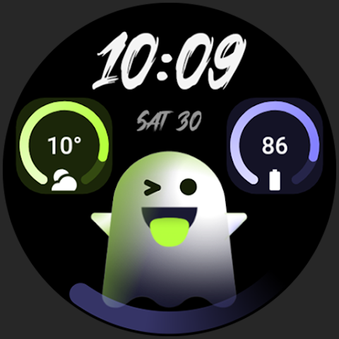 Spooky: Halloween Watch Face screenshot
