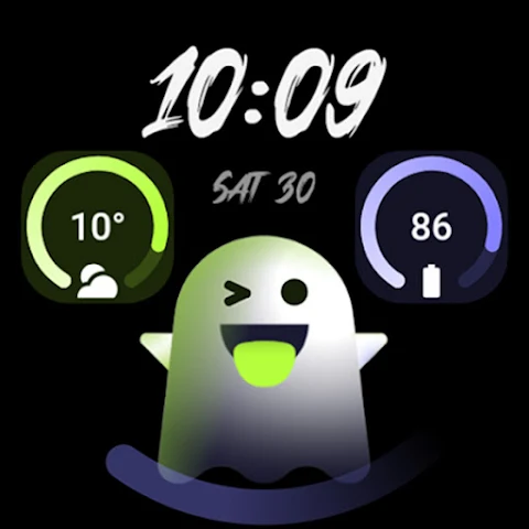 Spooky: Halloween Watch Face screenshot