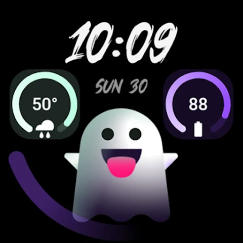 Spooky: Halloween Watch Face screenshot