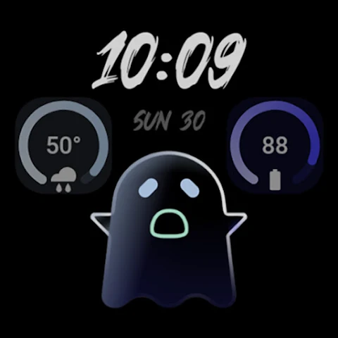Spooky: Halloween Watch Face screenshot