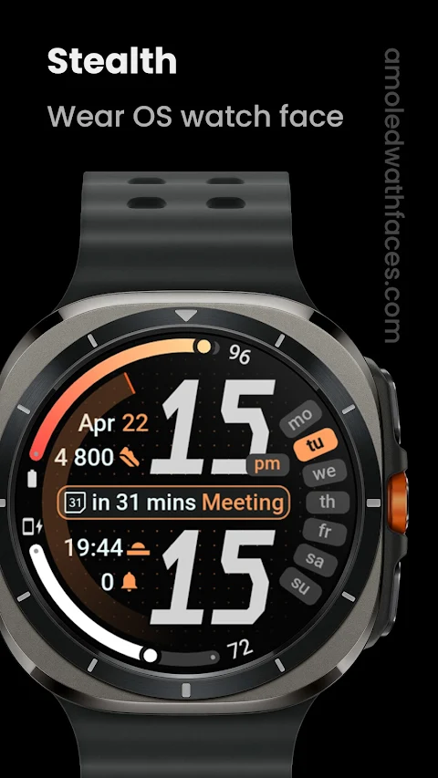 Stealth Watch Face screenshot