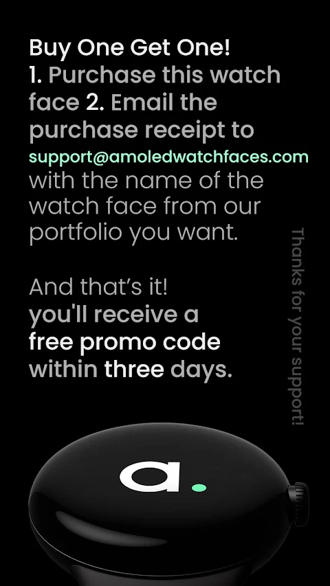 Stealth Watch Face screenshot