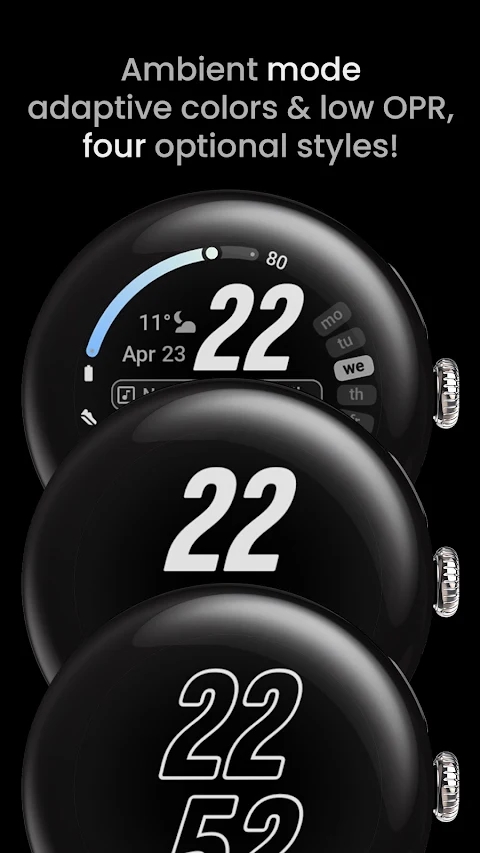 Stealth Watch Face screenshot