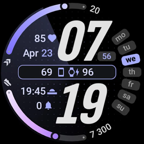 Stealth Watch Face screenshot