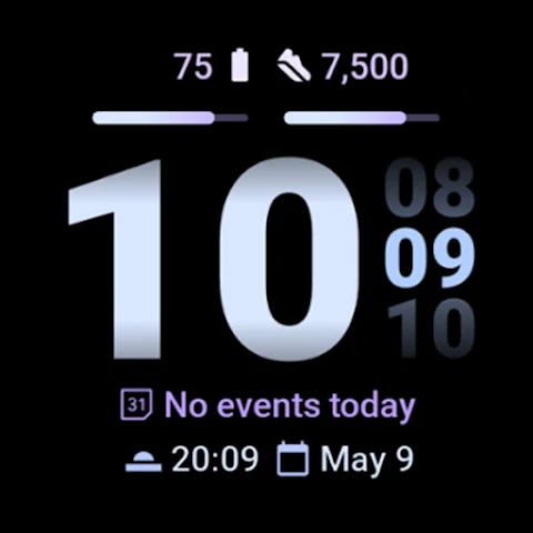 Streamlined Watch Face screenshot