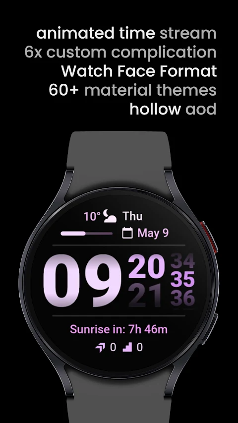 Streamlined Watch Face screenshot