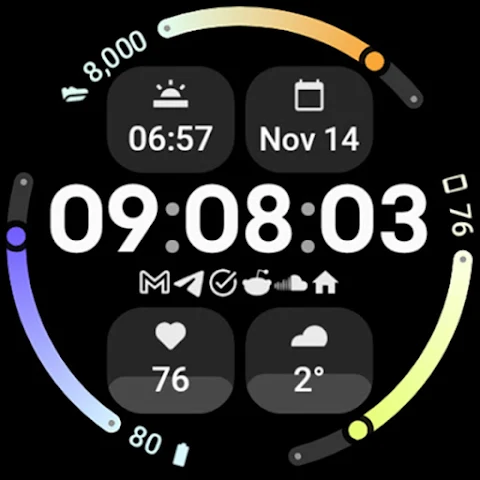 Summit Watch Face screenshot